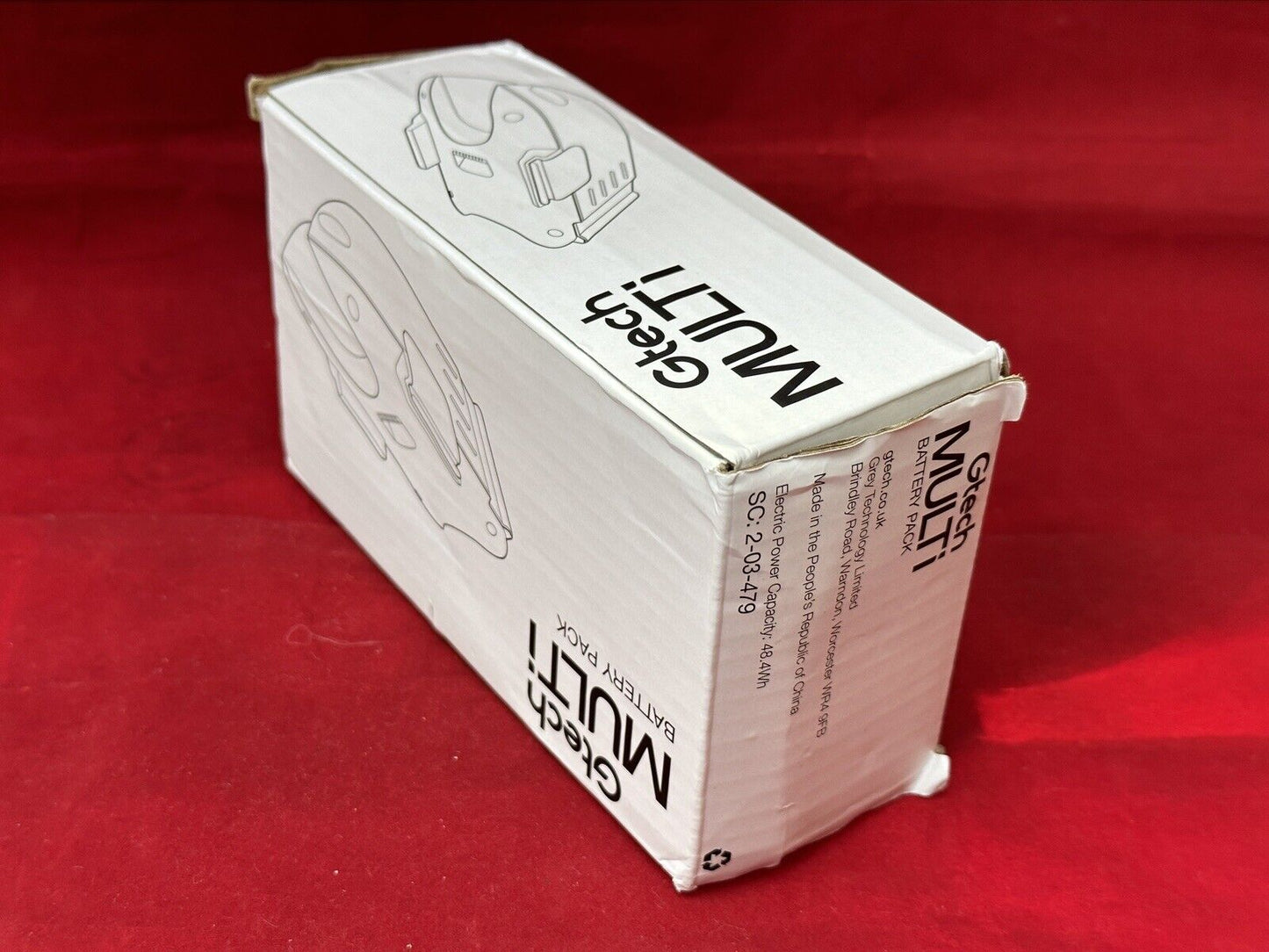 Gtech MULTI K9 hand held battery MODEL NUMBER 113A1003