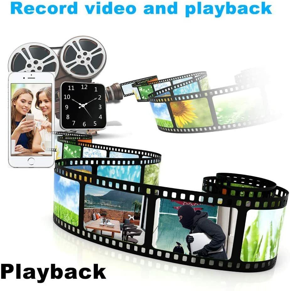 Splenssy 4CH 1080P Hybrid NVR AHD TVI CVI 5-in-1 Digital Video Recorder P2P Clou