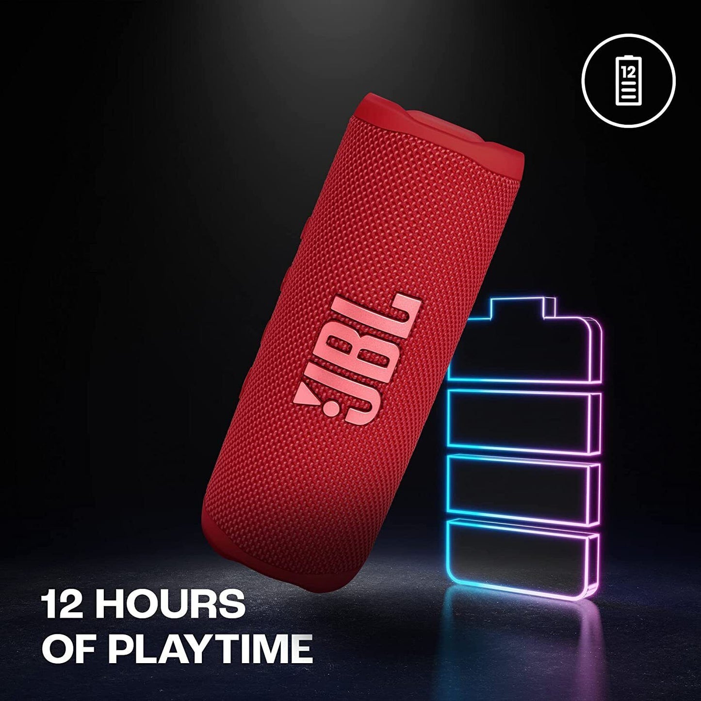 JBL Flip 6 Portable Bluetooth Speaker with 2-way speaker