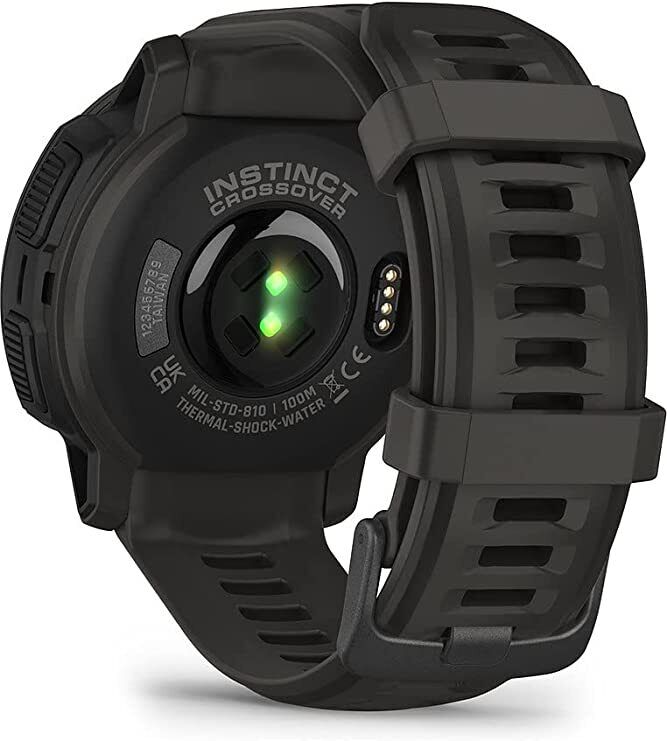 Garmin Tactical Instinct Crossover Solar Exclusive Black Smart Watch 010-02730-0