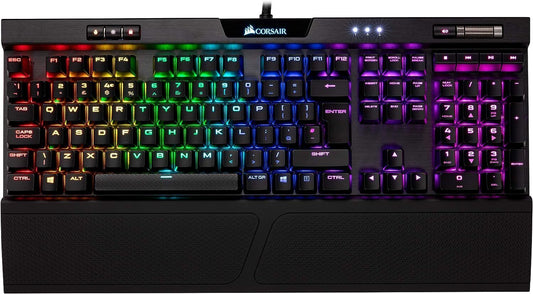 Corsair CH-9109012-UK K70 RGB MK.2 Mechanical Gaming Keyboard - Black