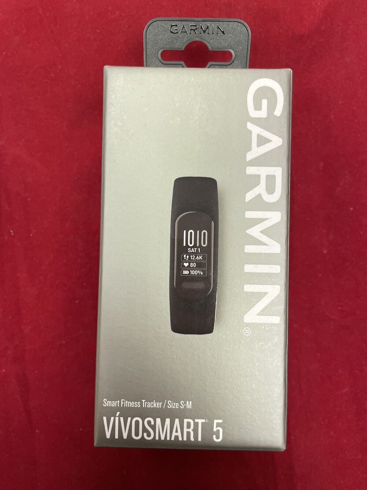 Garmin vivosmart 5 Smart Fitness Tracker with Touchscreen, Black, Small/Medium