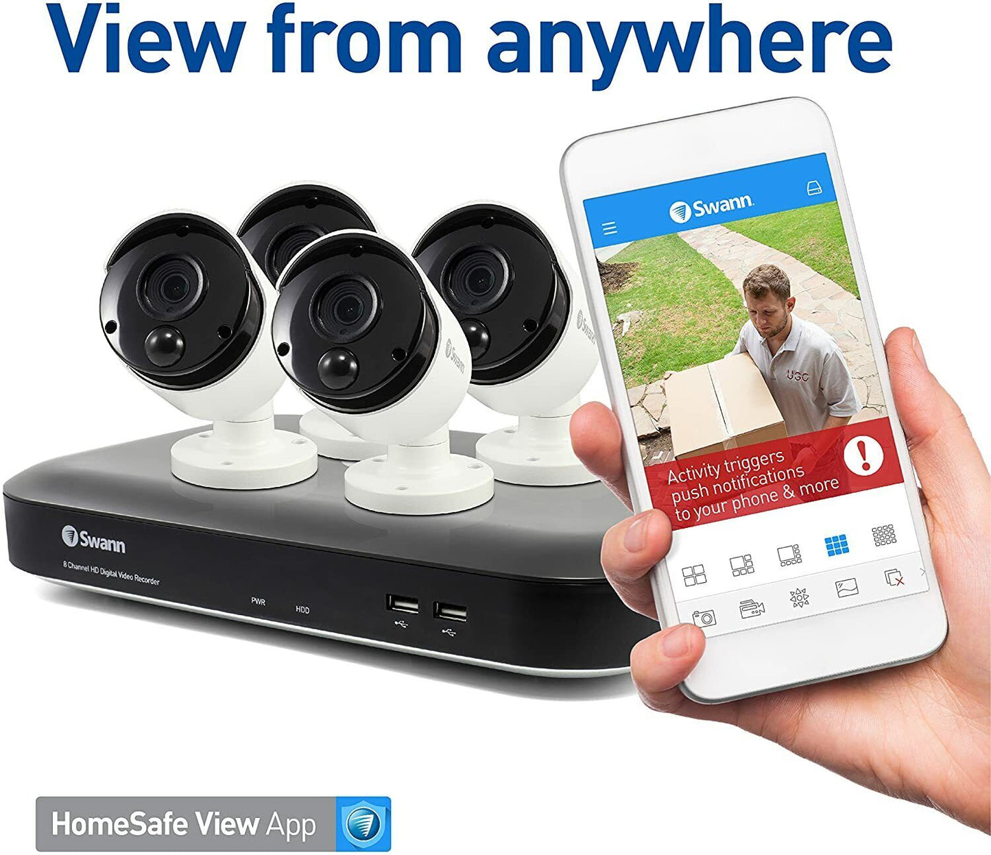 Swann SWDVK-849804 8 Channel 5MP DVR Security System