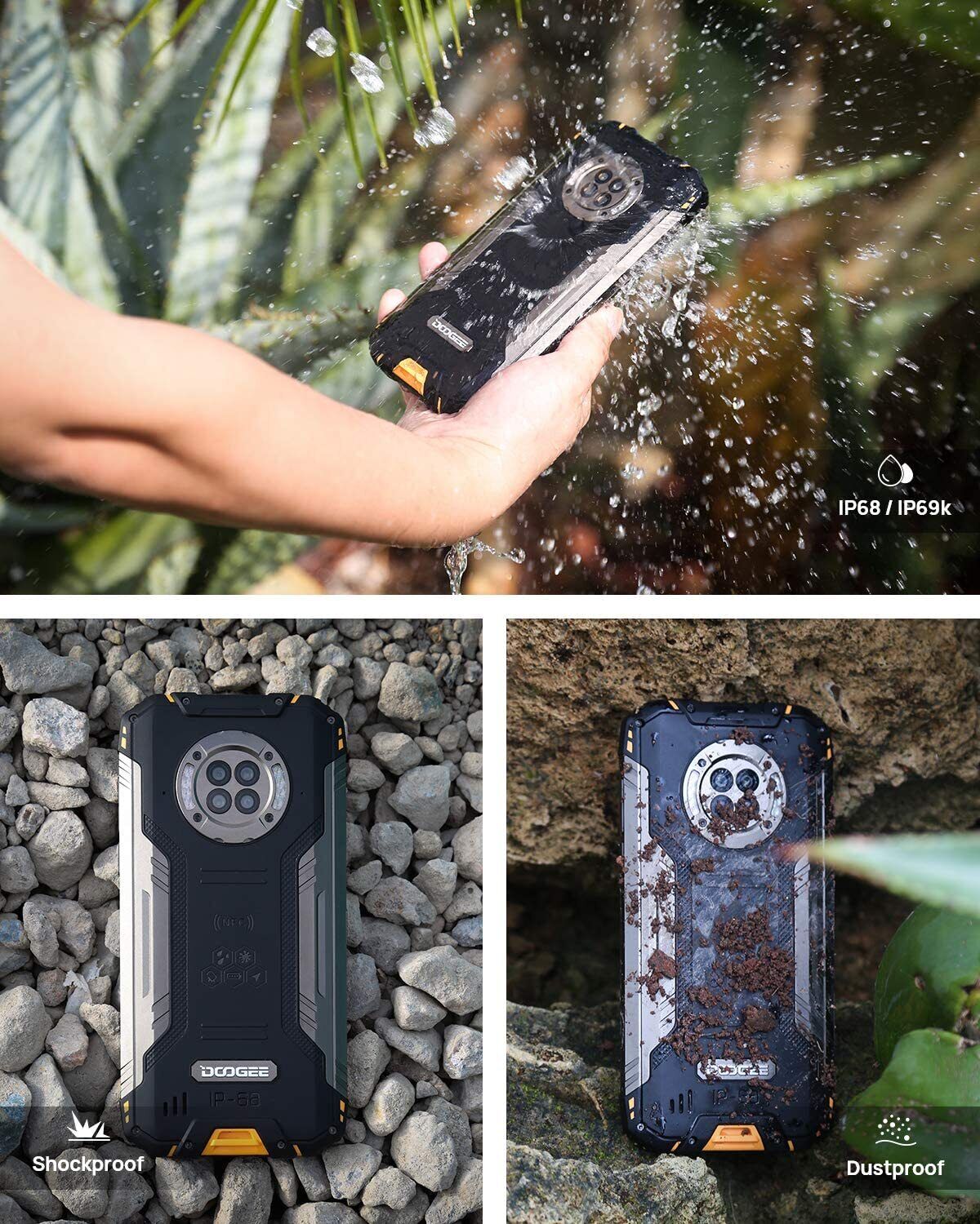 Rugged Phone Unlocked DOOGEE S96 Pro 8GB + 128GB MTK G90 Android 10 Waterproof