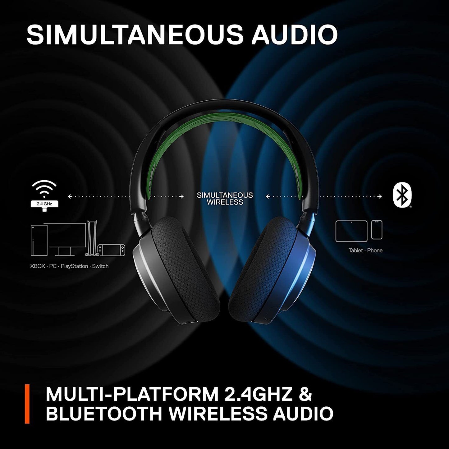 SteelSeries Arctis Nova 7X Wireless Headphones Gaming Xbox