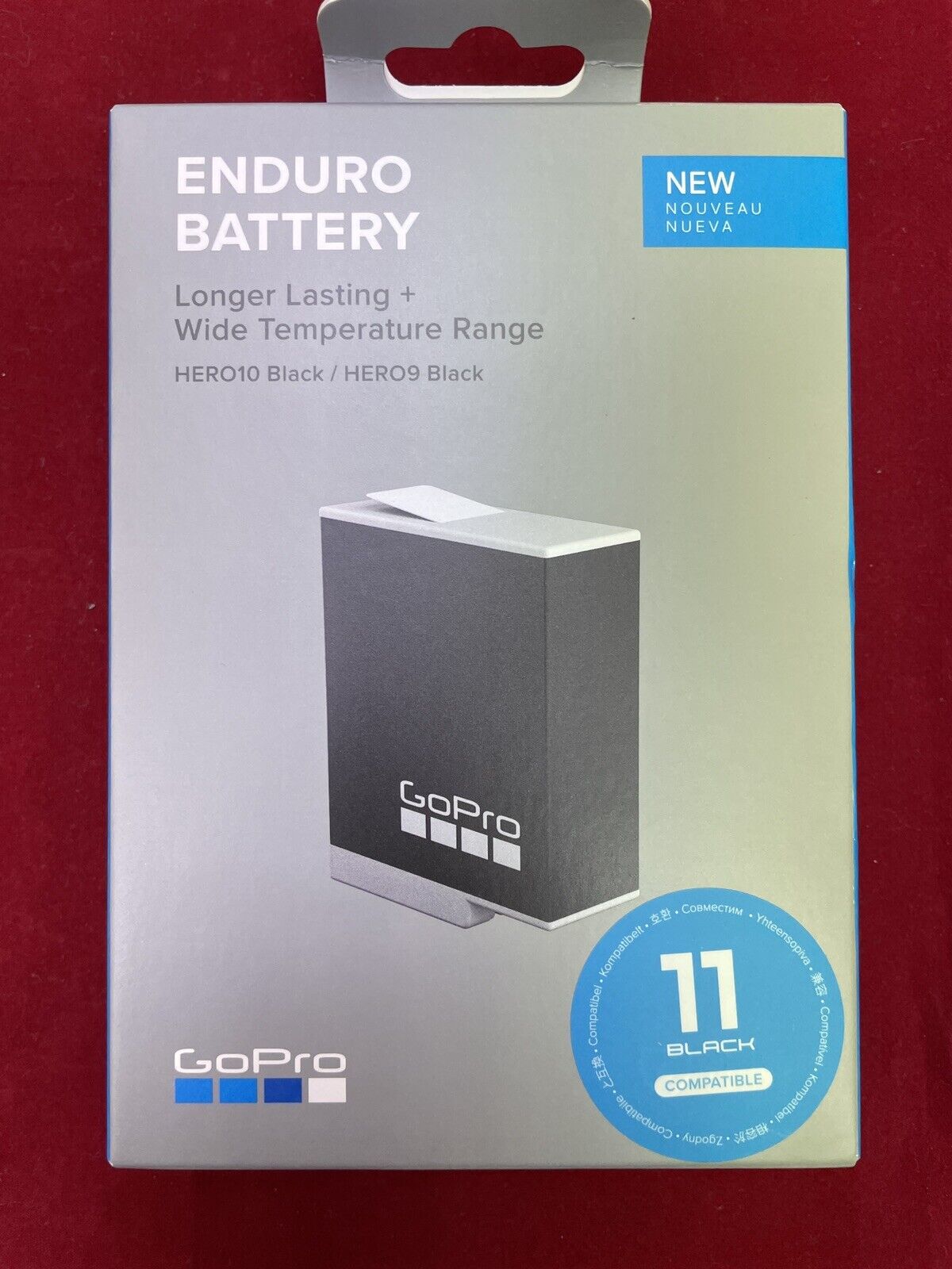 Rechargeable Battery HERO11, HERO10 & HERO9- Official GoPro ADBAT-001