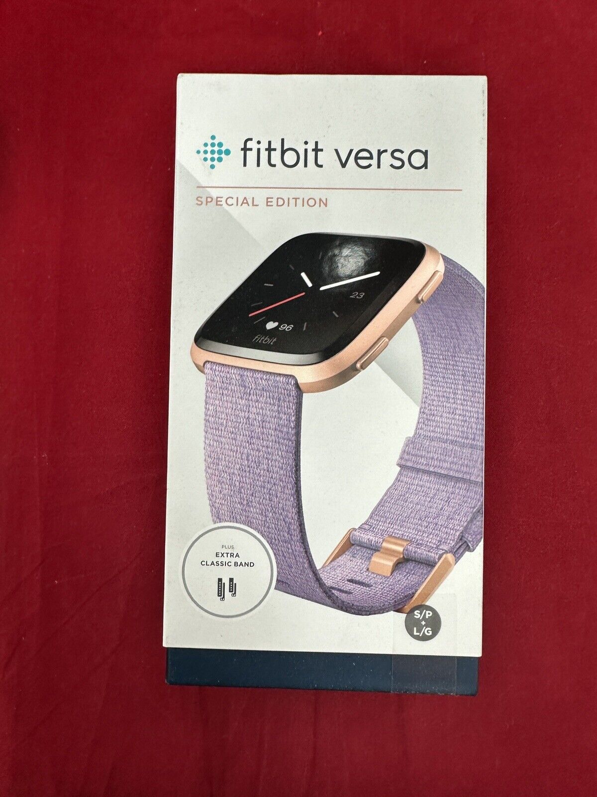 Fitbit Versa FB505RGLV-EUR Smartwatch , 34mm - Lavender