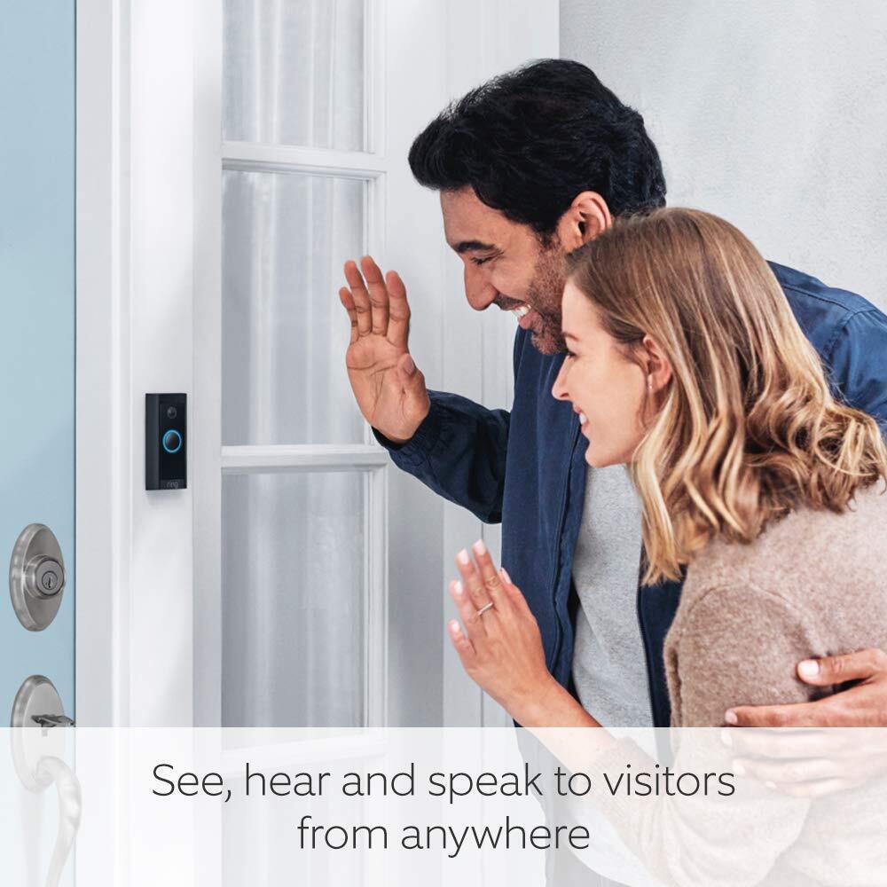 Ring Video Doorbell Wired by Amazon | Doorbell Security Camera with 1080p HD