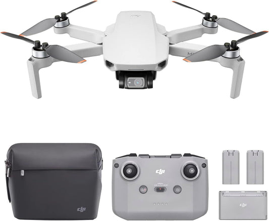 DJI Mini 2 Fly More Combo - Ultralight and Foldable Drone Quadcopter