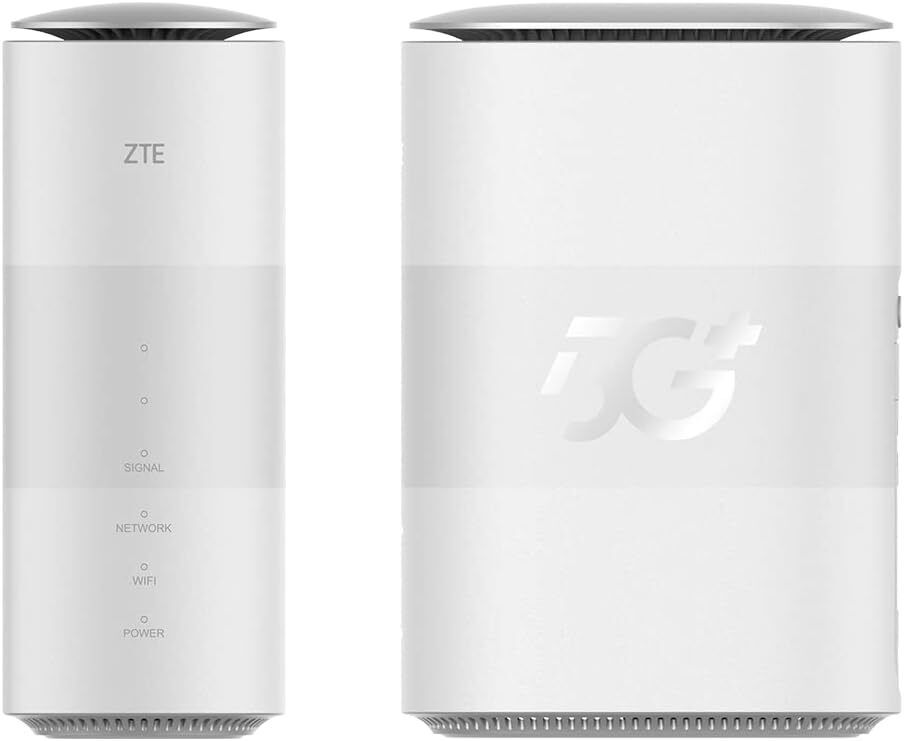 ZTE 5G CPE MC888, Unlocked 5G WiFi Home Router, Fast WiFi 6, UK Plug