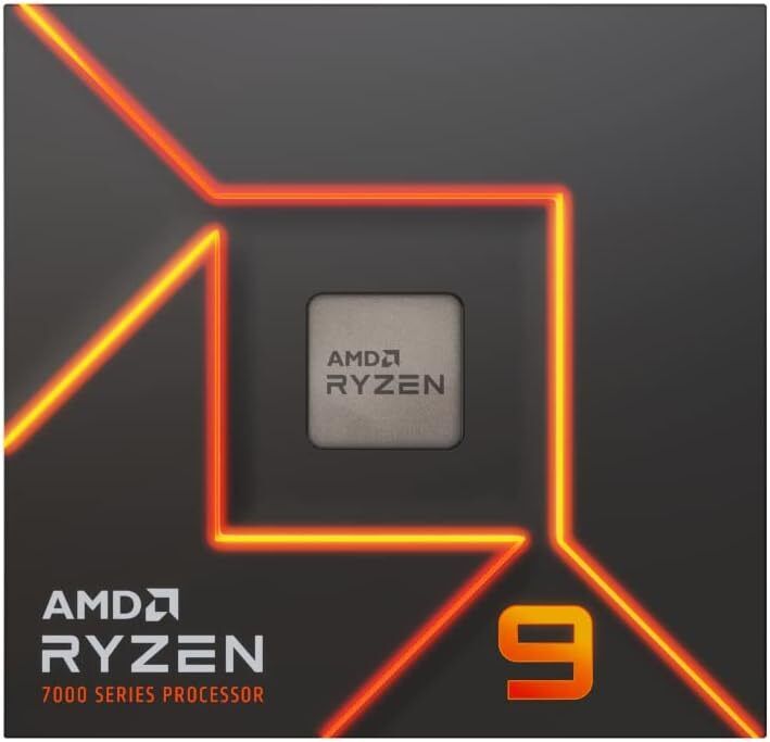 AMD Ryzen 9 7900x Processor (5.6 GHz, 12 Cores, LGA 1718/Socket AM5) Box -...