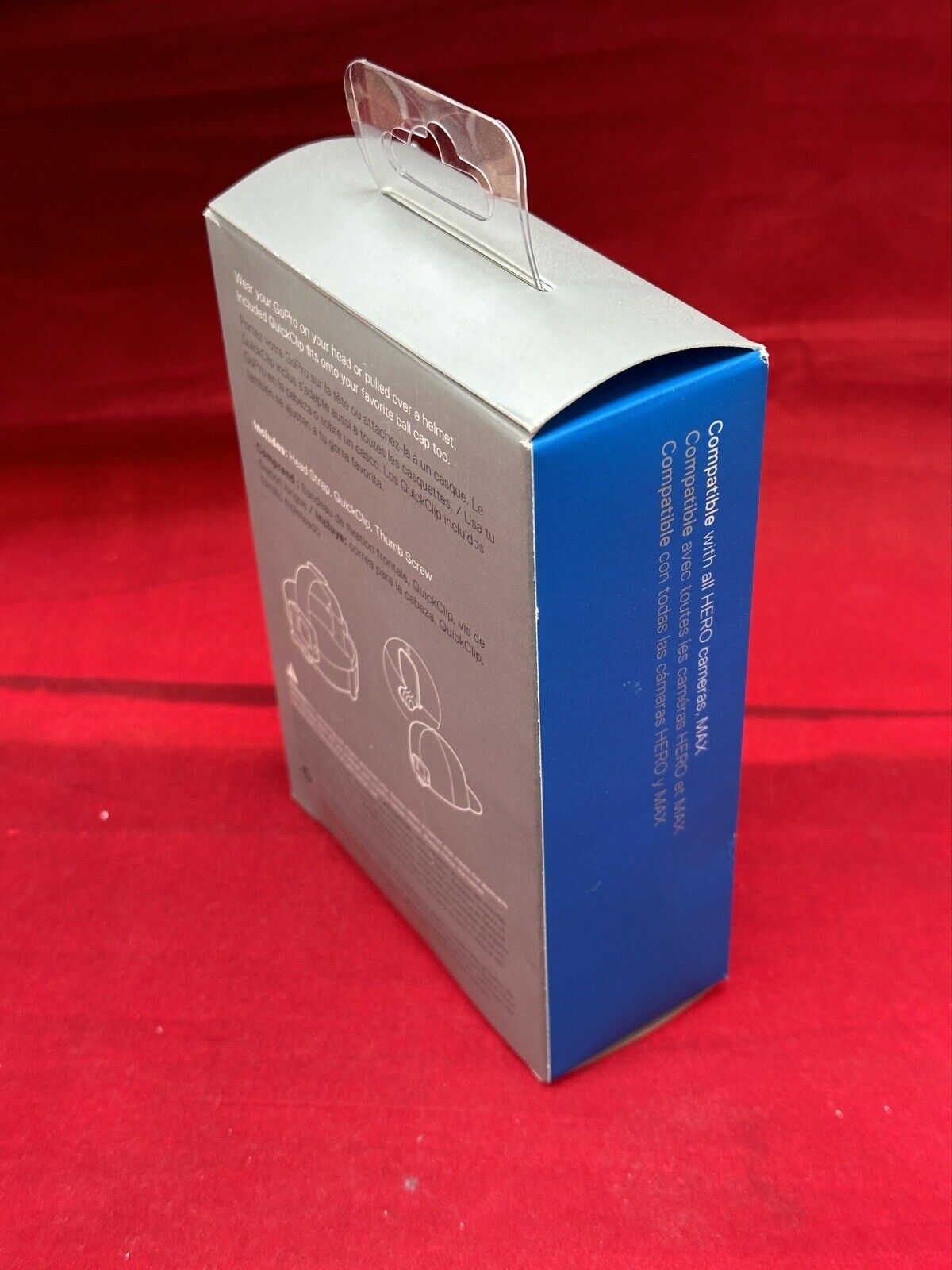 Official GoPro Head Strap Mount And Quick Clip