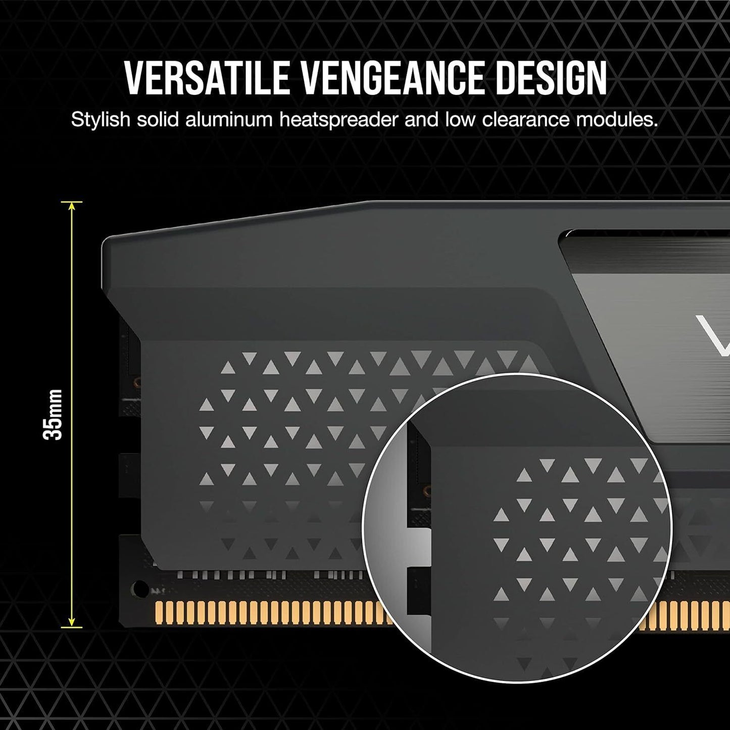 Corsair Vengeance 32GB (2x 16GB) 6000MHz DDR5 RAM Memory Size: 32GB