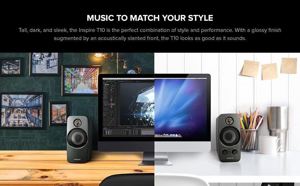 Creative Inspire T10 Multimedia Speakers