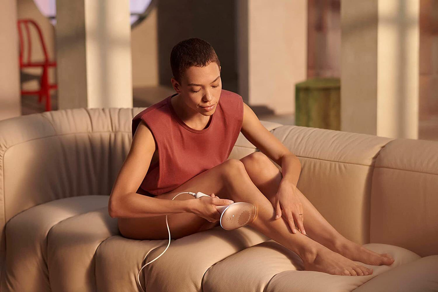 Philips Lumea IPL Advanced Hair Removal Device plus Satin Compact Pen Trimmer