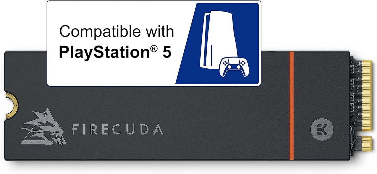 Seagate FireCuda 530 4TB M.2 NVMe Internal SSD with Heatsink (ZP4000GM3A023)