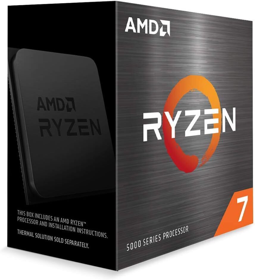AMD Ryzen 7 5800X Processor (8C/16T, 36MB Cache, Up to 4.7 GHz Max Boost)