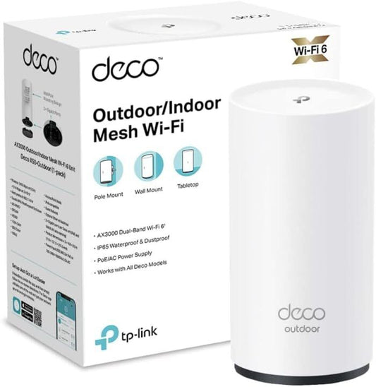 TP-LINK DECO X50 AX3000 Mesh Wi-Fi 6 Router - DECO X50-OUTDOOR