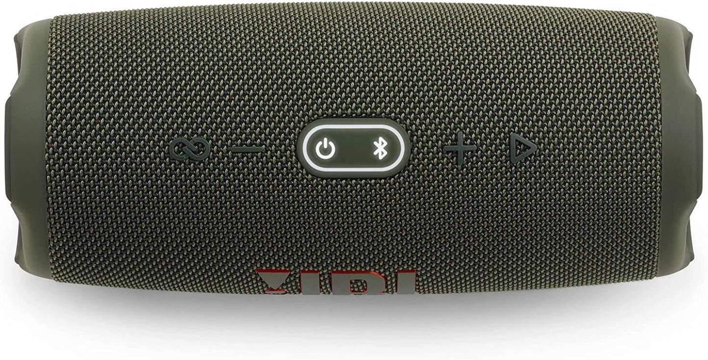 JBL Charge 5 Portable Waterproof Speaker - Forest Green