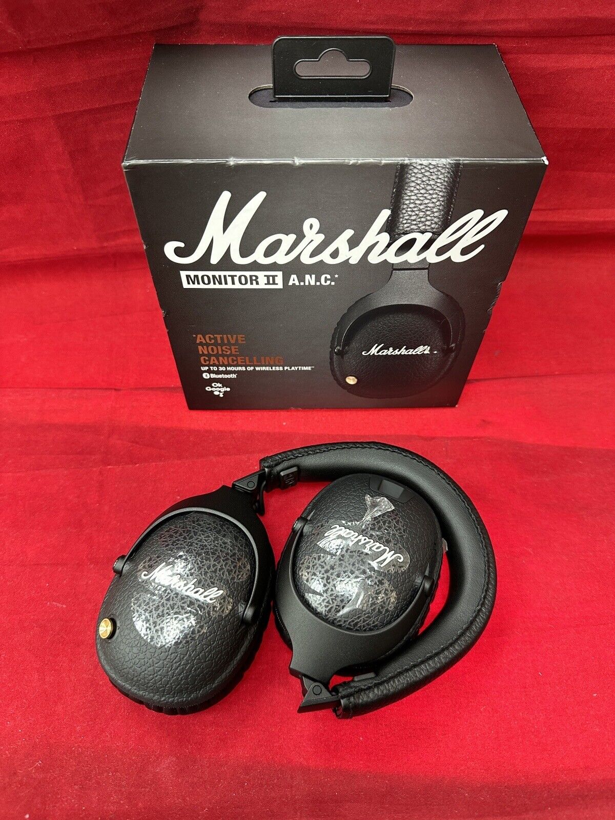 Marshall Monitor II A.N.C Wireless Headband Headset - Black