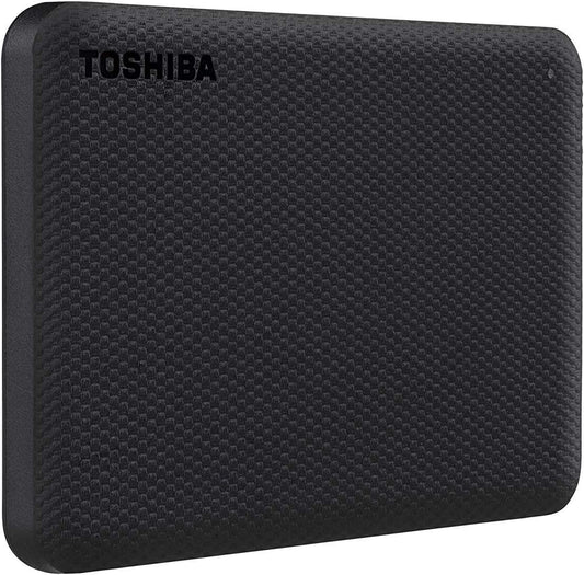 Toshiba Canvio Advance 2TB Portable External Hard Drive USB 3.0, Black - HDTCA20