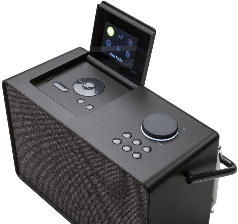 PURE EVOKE PLAY DAB+ FM SMART BLUETOOTH ALARM WIFI INTERNET RADIO BLACK