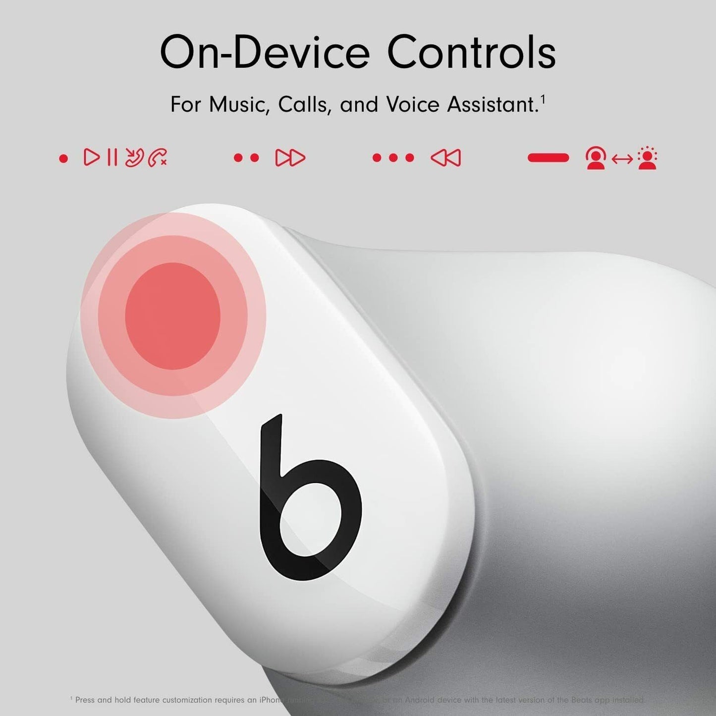 Beats by Dr. Dre Studio Buds - White