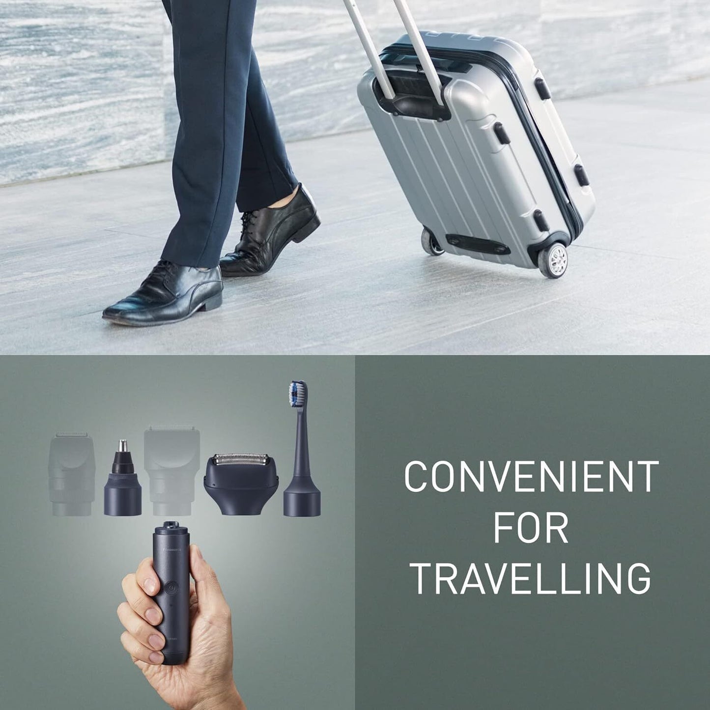 Panasonic ER-CKN1, MULTISHAPE Modular Personal Care System, Waterproof Beard and