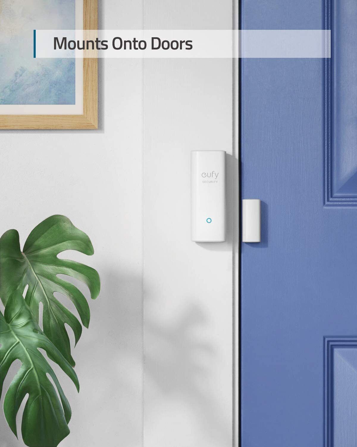 eufy Security, Entry Sensor, Detects Opened and Closed Doors or Windows, Sends A