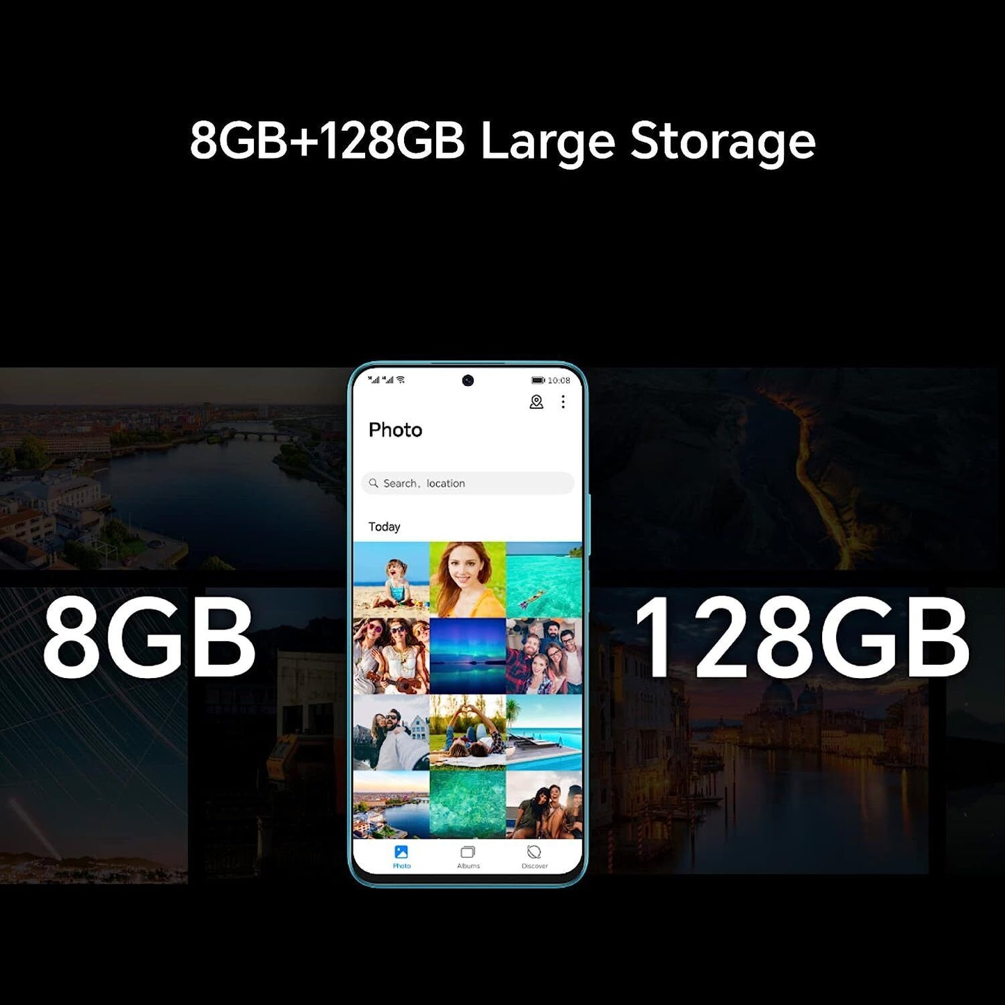 HONOR X8a Mobile Phone Unlocked, 100MP Triple Camera