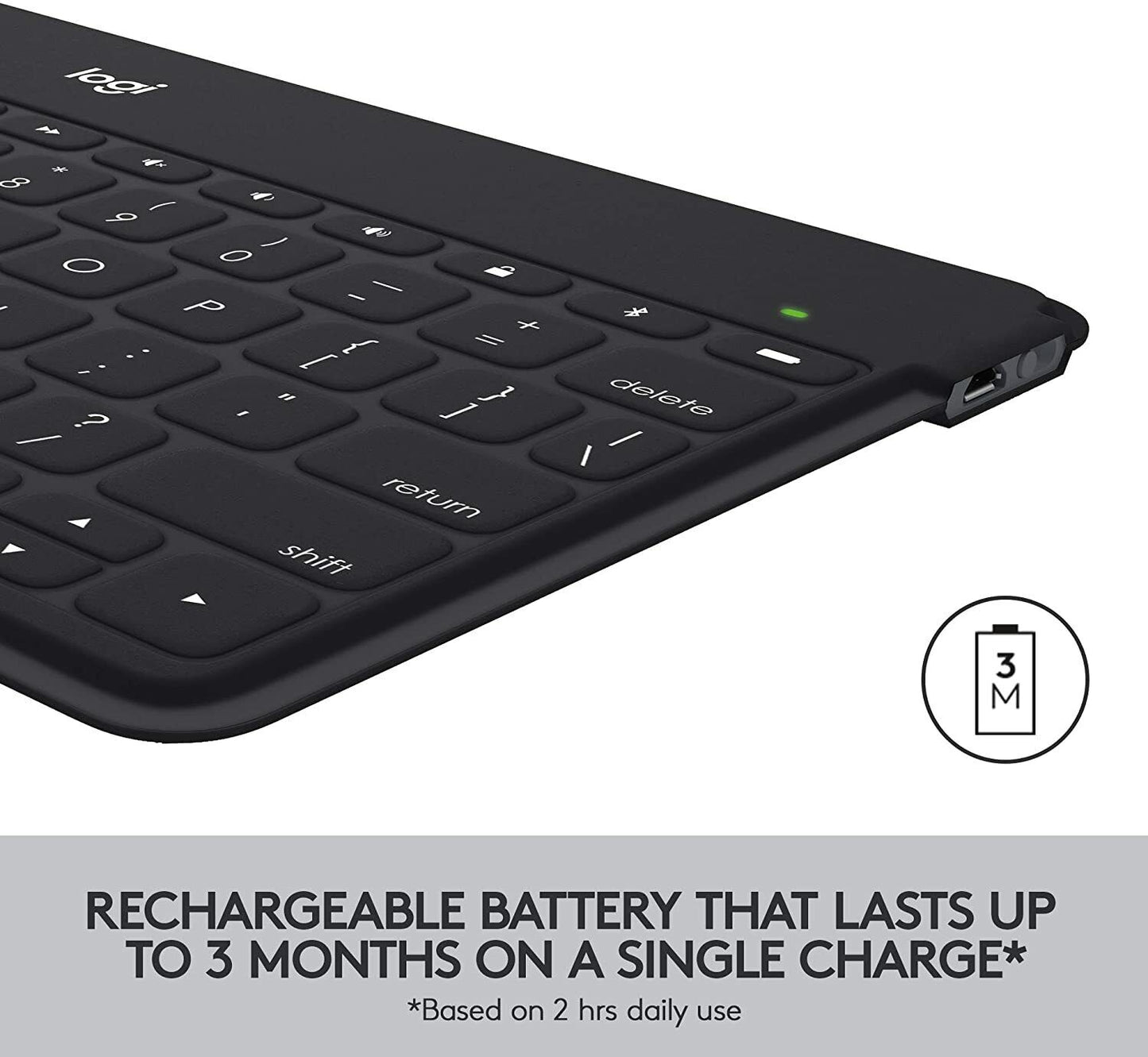Logitech Keys-To-Go 920-006710 Bluetooth Keyboard
