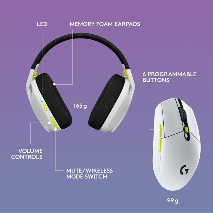 Logitech G435 SE + G305 SE Wireless Gaming Combo