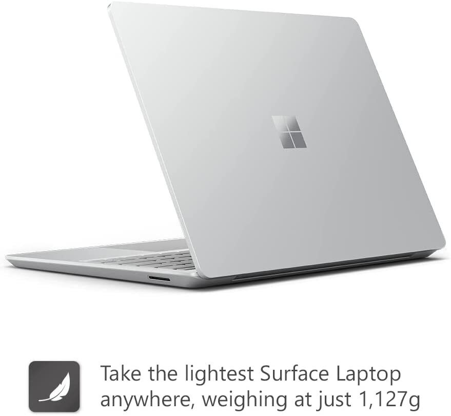 Microsoft Surface Laptop Go 2 Ultra-Thin 12.4” Touchscreen Laptop