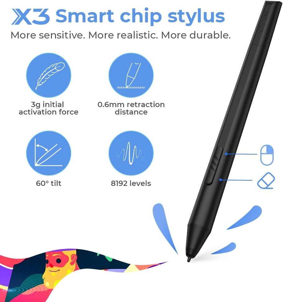 Xp-pen Artist 12 Graphics Tablet 11.9" screen (2nd Gen) - Blue