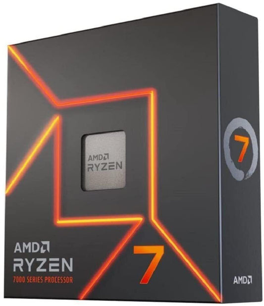 AMD Ryzen 7 7700X Desktop Processor 8-core/16-thread, 40MB cache, up to 5.4 GHz