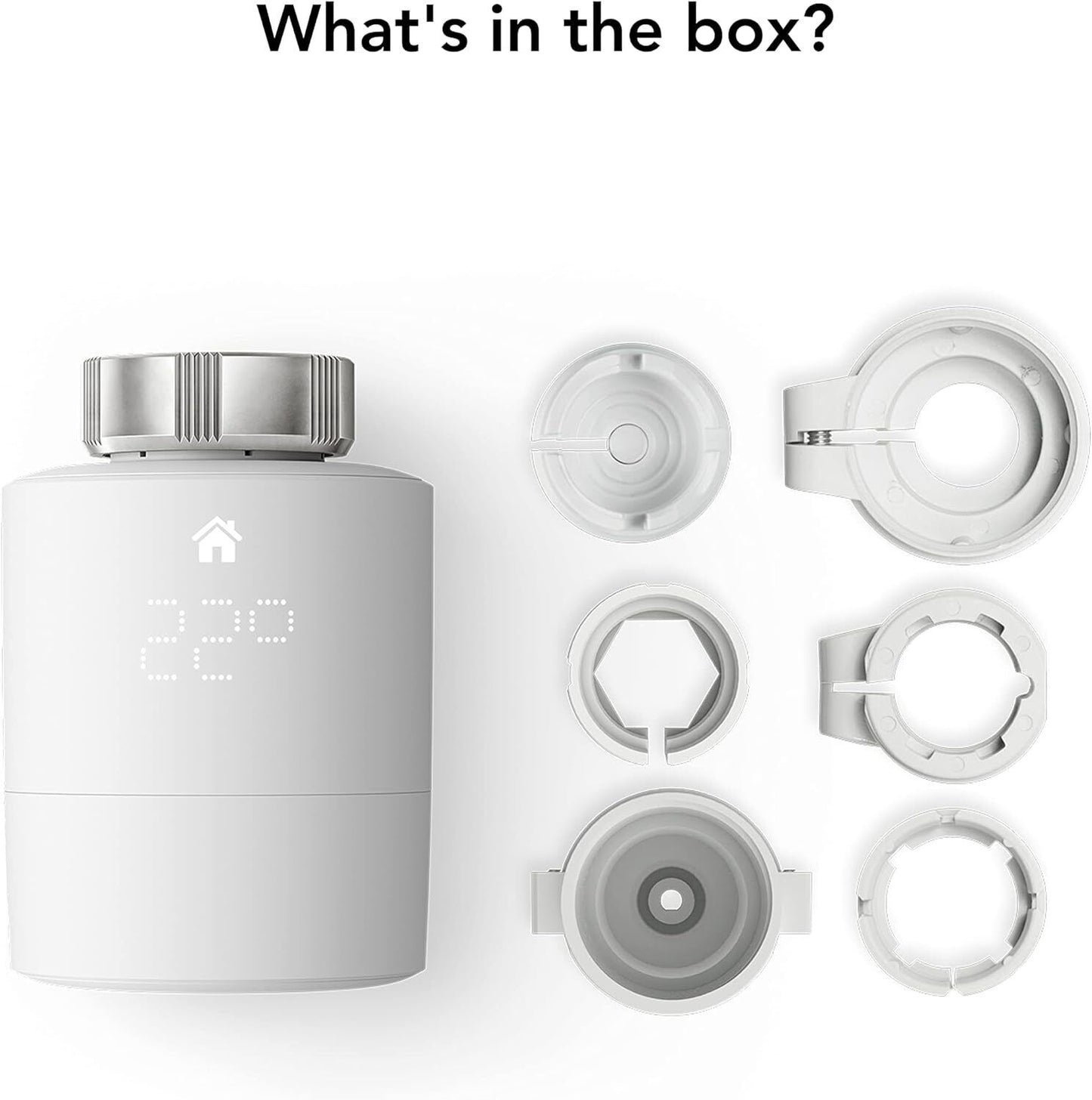 tado° Add-on: Smart Radiator Thermostat Universal Mounting - Single Pack