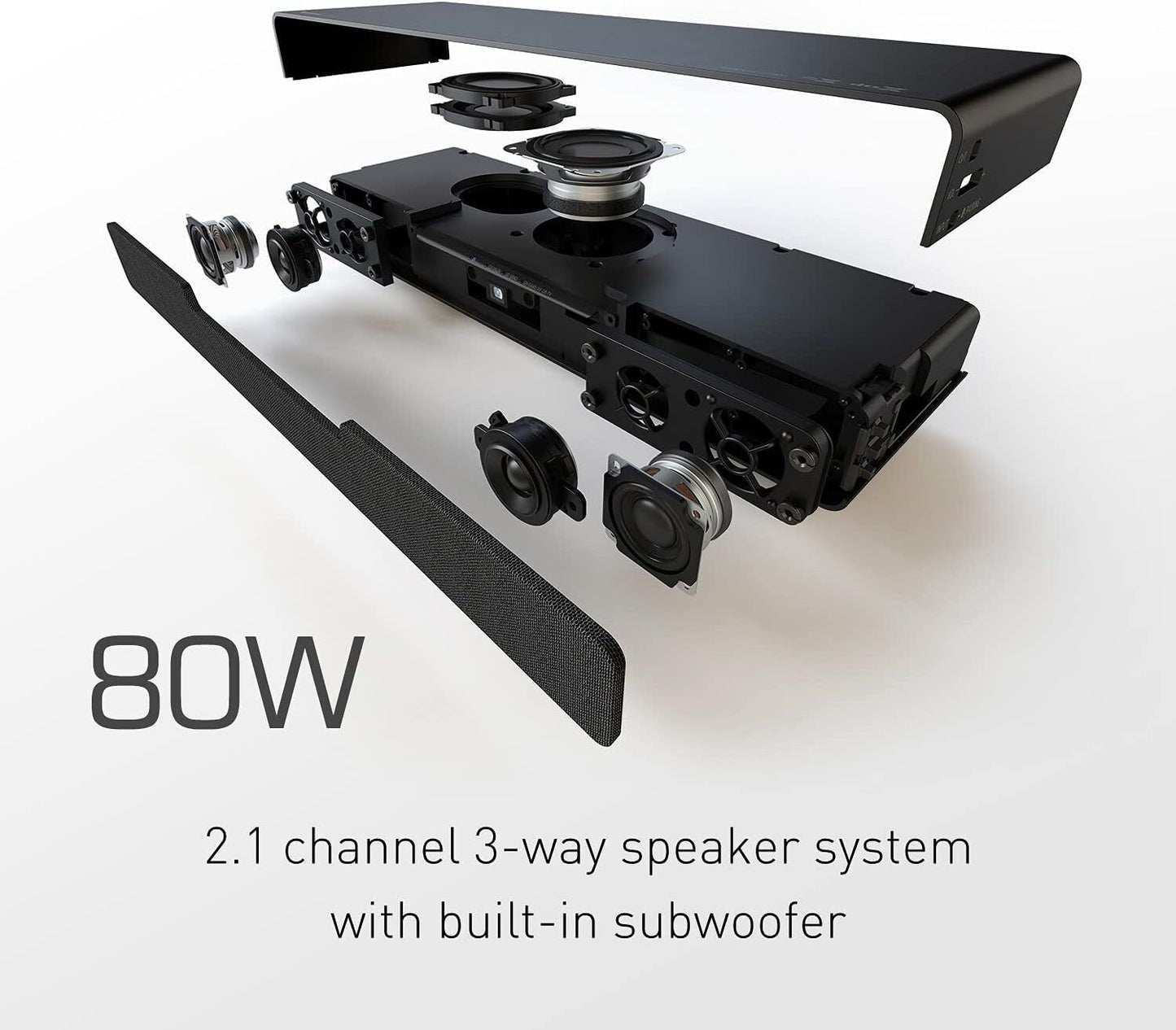 Panasonic SC-HTB01 SoundSlayer Gaming Speaker with Built-in Subwoofer Dolby Atm