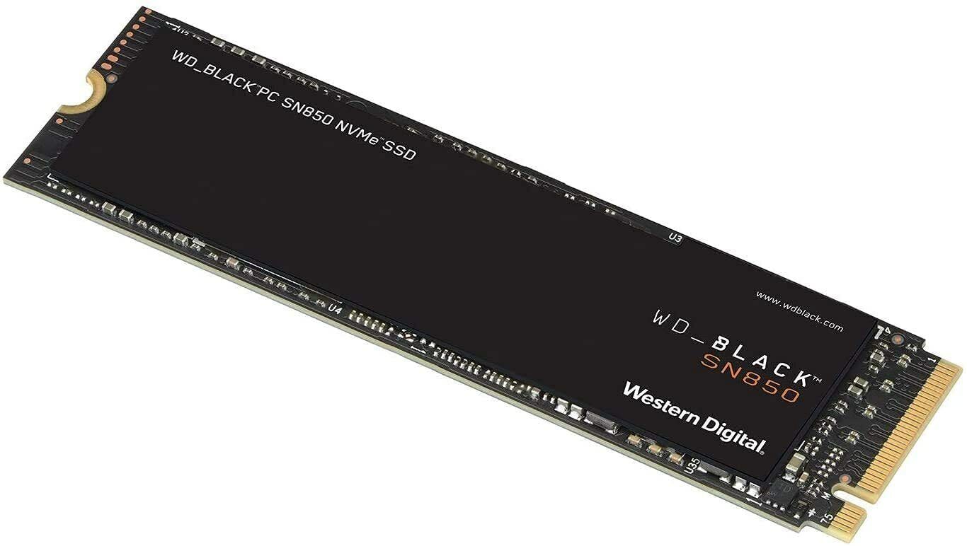 Western Digital Black SN850 500GB M.2 NVMe Internal SSD (WDS500G1X0E-00AFY0)