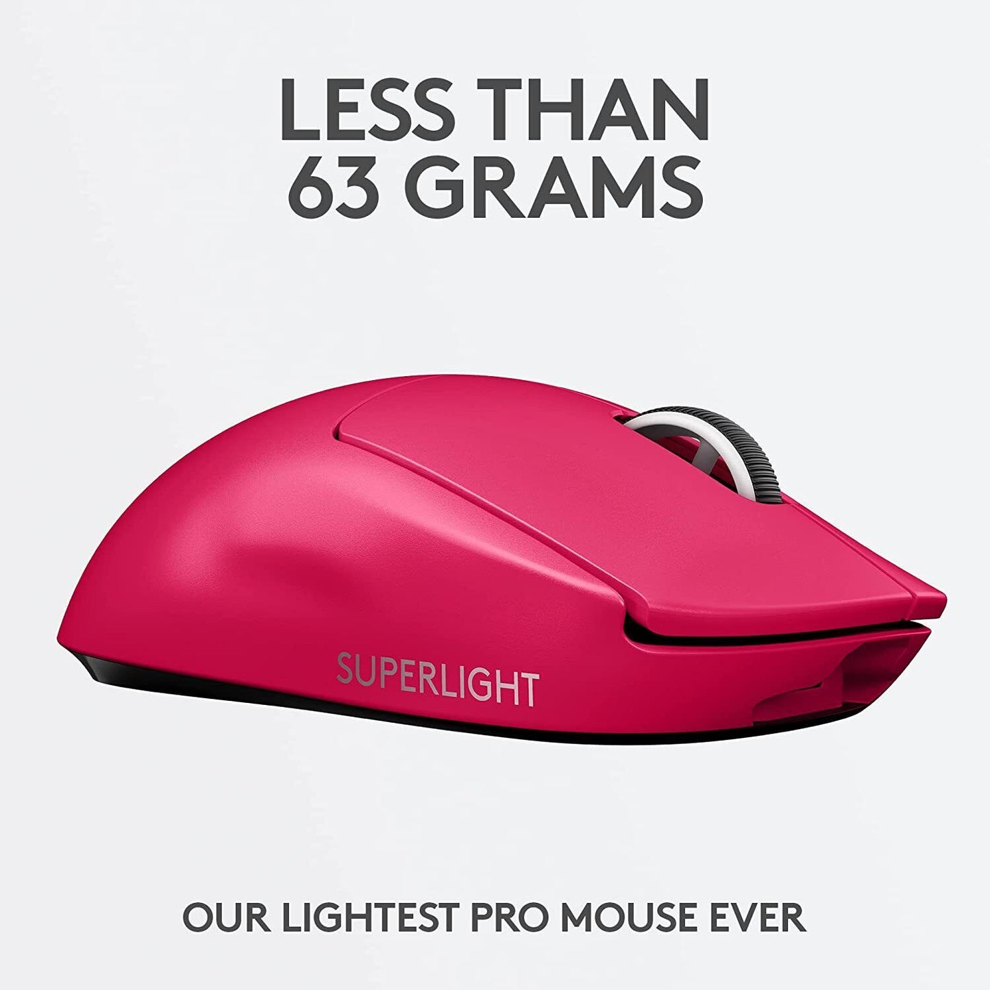 Logitech G PRO SUPERLIGHT Wireless Gaming Mouse Ultra Lightweight 63 g, HERO 25K