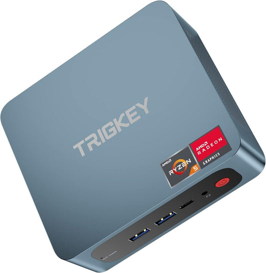 TRIGKEY 6 Core 12 Thread Mini Computer W11 Desktop PC Ryzen 5 5500U(Up to 4.0GHz