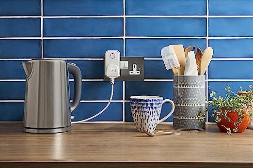 Hive Active Plug, Silver, 1 Pack , White