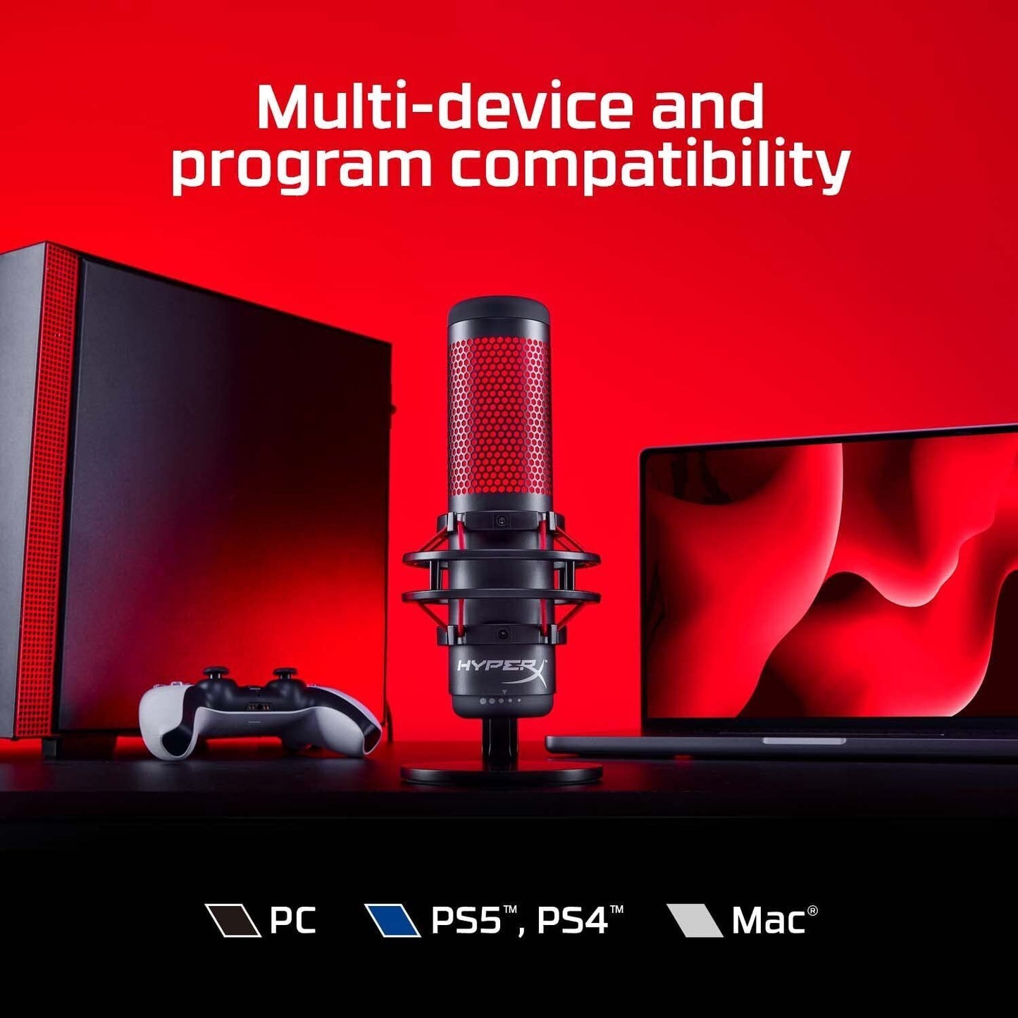 HyperX QuadCast Gaming Microphone