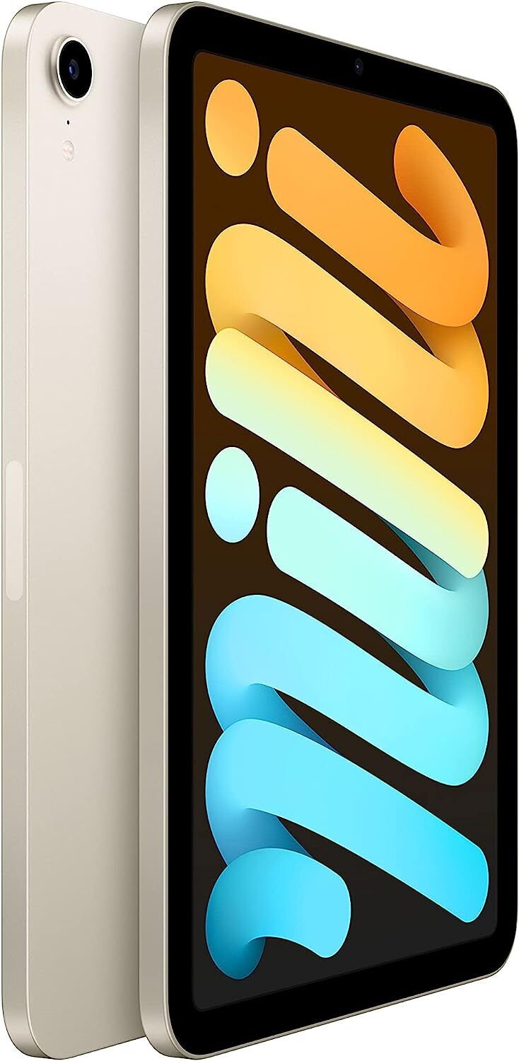 Apple 2021 iPad mini (8.3-inch, Wi-Fi, 64GB) - Starlight (6th Generation)