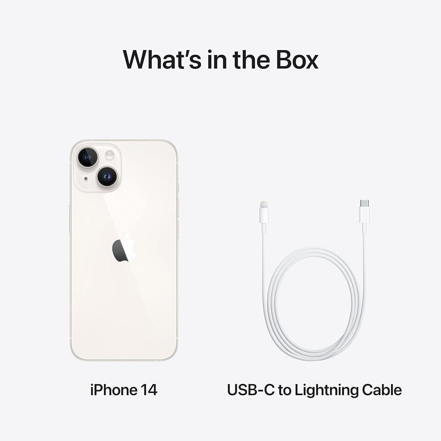 Apple iPhone 14 - 128GB - Starlight (Unlocked)