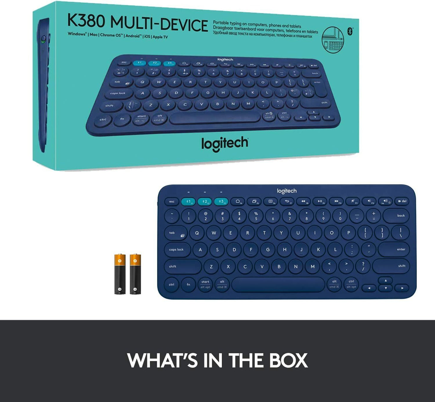Logitech K380 Multi-Device Bluetooth Keyboard