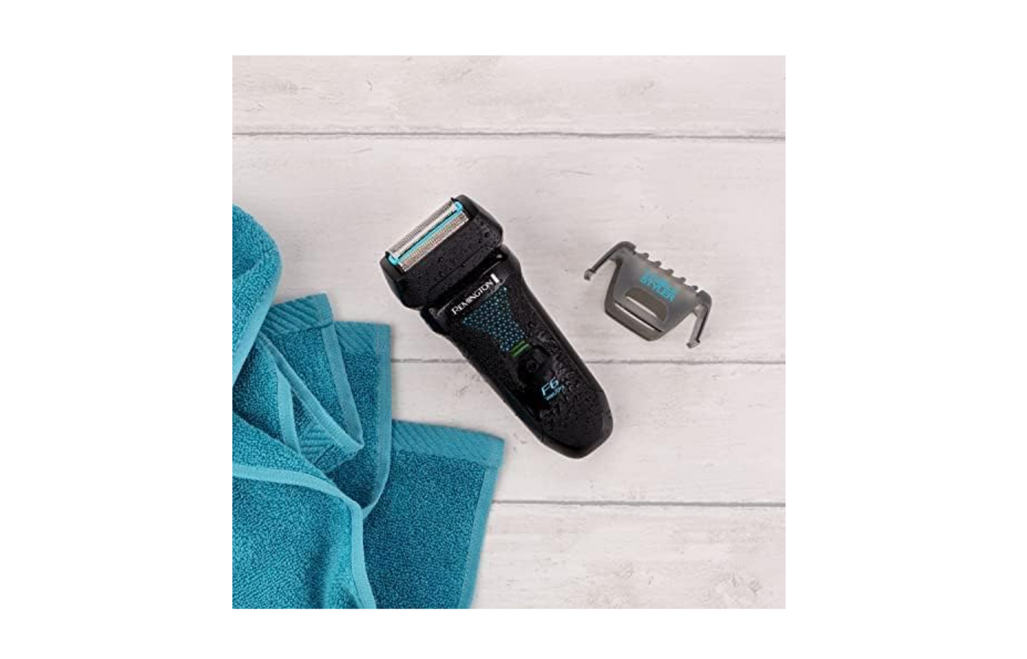 Remington F6000 Men's Shaver - Black/Blue