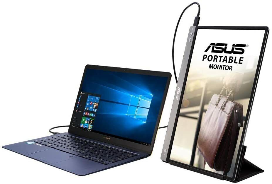 ASUS ZenScreen MB14AC 14" IPS LED Portable Monitor - Dark Grey