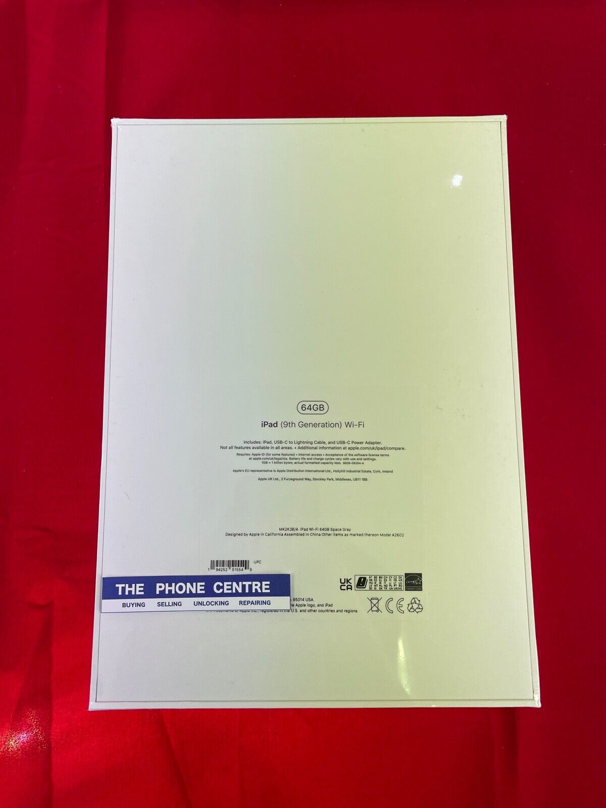 Apple iPad 9th Gen. 64GB, Wi-Fi, 10.2 in - Space Grey