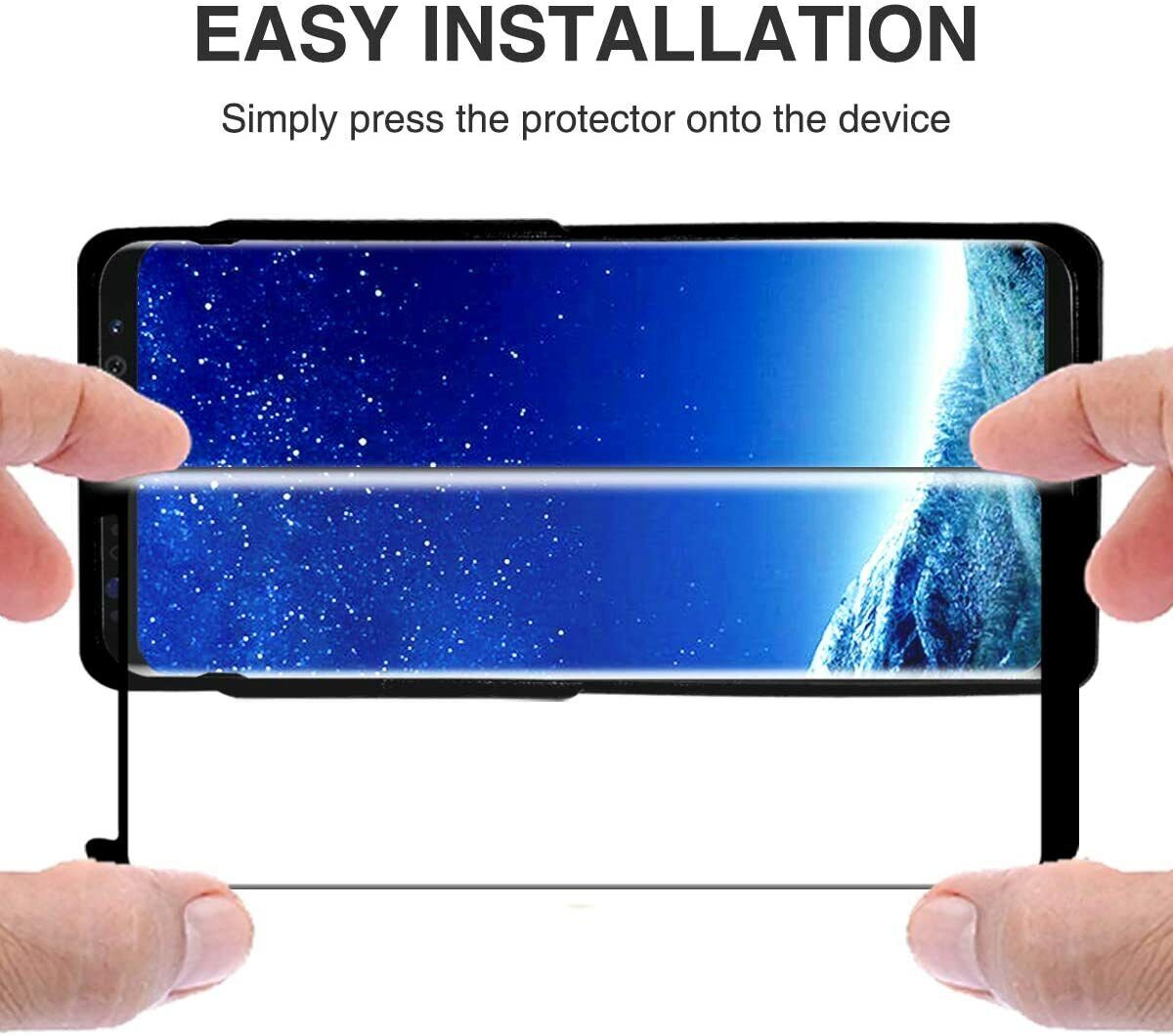 Gmark S8 Plus Screen Protector Glass (2 Pack) (Alignment Frame Tool) Galaxy S9+