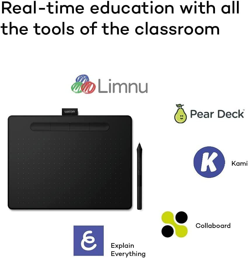 Wacom Intuos Medium Drawing Tablet - Digital Tablet for Painting